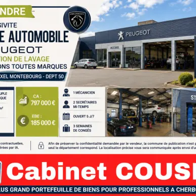 Vente - Alimentation - Garage - Azeville (50310)-photo-1