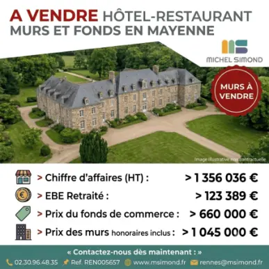 Vente - Hôtel - Restaurant - Mayenne (53)-photo-1