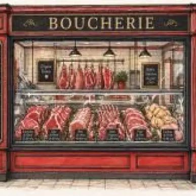Vente - Boucherie - Charcuterie - Rôtisserie - Alimentation - Ardèche (07)-photo-2