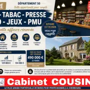 Vente - Bar - Tabac - Alimentation - Loto - PMU - Presse - Cherbourg-Octeville (50100)