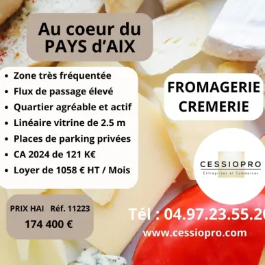 Vente - Alimentation - Fromagerie - Aix-en-Provence (13090)-photo-2