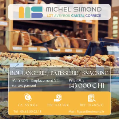 Vente - Restaurant - Boulangerie - Pâtisserie - Snack - Aveyron (12)-photo-2