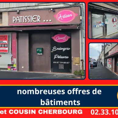 Vente - Boulangerie - Alimentation - Equeurdreville-Hainneville (50120)-photo-1