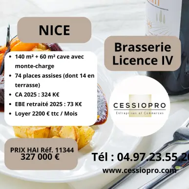 Vente - Brasserie - Nice (06000)-photo-1