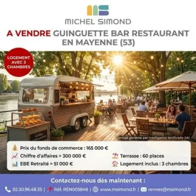 Vente - Bar - Restaurant - Traiteur - Mayenne (53)-photo-1