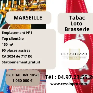Vente - Brasserie - Tabac - Loto - Marseille 8ème (13008)-photo-1
