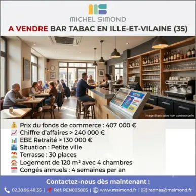 Vente - Bar - Tabac - Loto - PMU - Presse - Ille-et-Vilaine (35)-photo-1