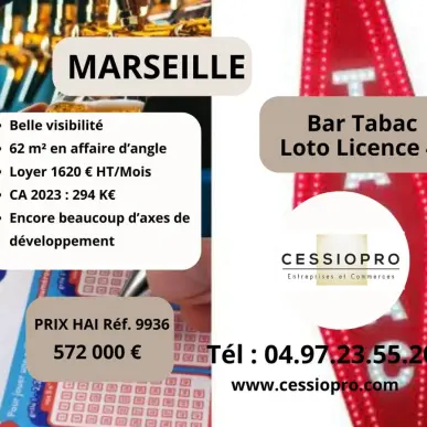 Vente - Bar - Tabac - Loto - Marseille 14ème (13014)-photo-2