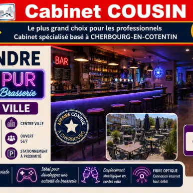 Vente - Bar - Alimentation - Cherbourg-Octeville (50100)-photo-1