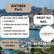 Location Local Commercial - Antibes (06600)
