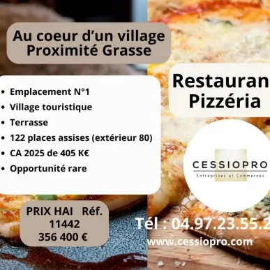Vente - Restaurant - Pizzeria - Grasse (06130)-photo-2