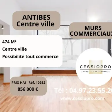 Vente de murs de boutique - Antibes (06600)-photo-2