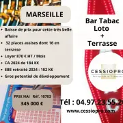 Vente - Bar - Tabac - Loto - Marseille 1er (13001)