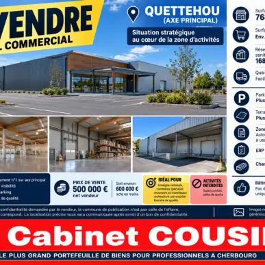Vente - Alimentation - Aumeville-Lestre (50630)-photo-1