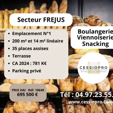 Vente - Boulangerie - Sandwicherie - Les adrets-de-l'esterel (83600)-photo-1
