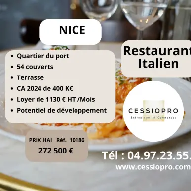 Vente - Restaurant - Nice (06300)-photo-1