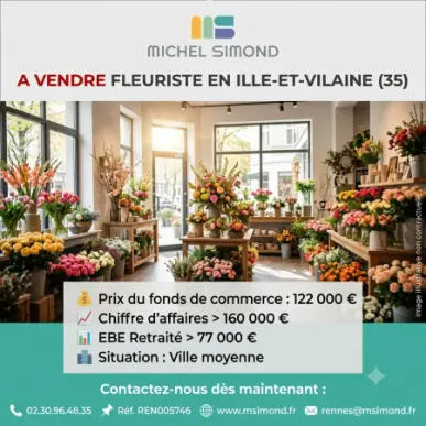 Vente - Fleuriste - Ille-et-Vilaine (35)-photo-9