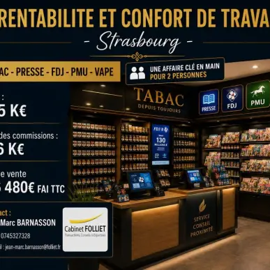 Vente - Tabac - PMU - Presse - Bas-Rhin (67)-photo-4