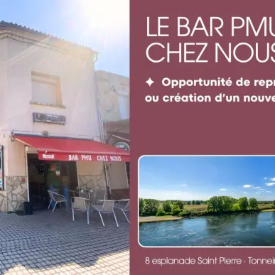 Vente - Bar - Tabac - FDJ - PMU - Fauguerolles (47400)-photo-1