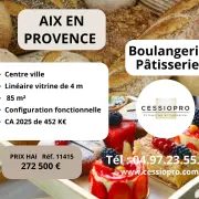 Vente - Boulangerie - Pâtisserie - Aix-en-Provence (13100)