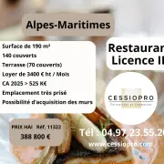 Vente - Restaurant - Licence III - Broves (83440)