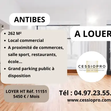 Vente de murs de boutique - Juan les pins (06160)-photo-1