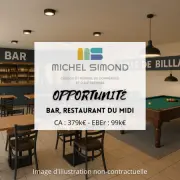 Vente - Bar - Brasserie - Restaurant - Restaurant du midi - Pizzeria - Billard - Morbihan (56)