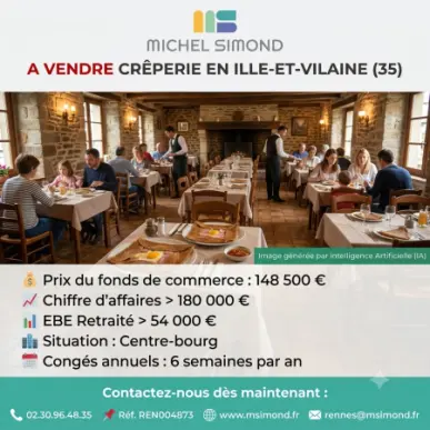 Vente - Restaurant - Crêperie - Ille-et-Vilaine (35)-photo-1