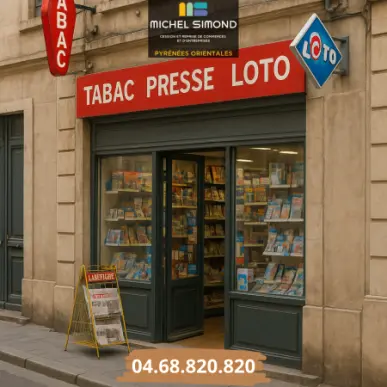 Vente - Tabac - Loto - PMU - Presse - Pyrénées-Orientales (66)-photo-2