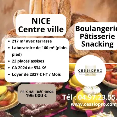 Vente - Boulangerie - Pâtisserie - Nice (06000)-photo-2