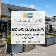 Vente - Bar - Restaurant - Pizzeria - Crêperie - Glacier - Finistère (29)