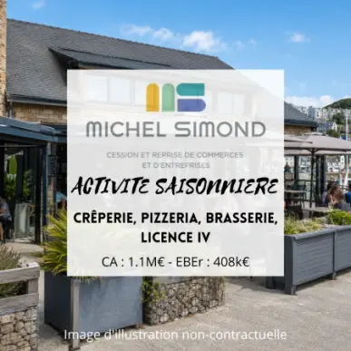 Vente - Bar - Restaurant - Pizzeria - Crêperie - Glacier - Finistère (29)-photo-1