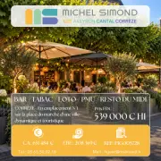 Vente - Bar - Restaurant - Tabac - Loto - PMU - Corrèze (19)