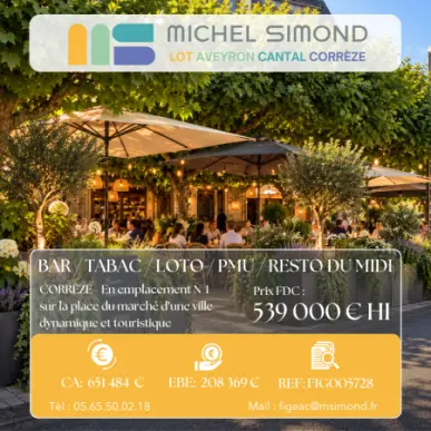 Vente - Bar - Restaurant - Tabac - Loto - PMU - Corrèze (19)-photo-1