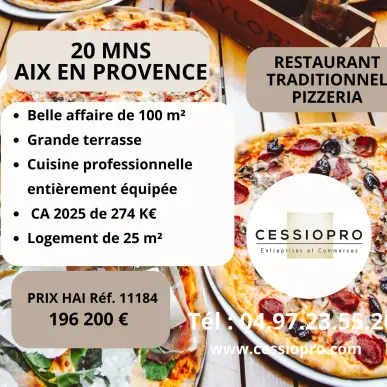 Vente - Restaurant - Pizzeria - La Bastidonne (84120)-photo-1