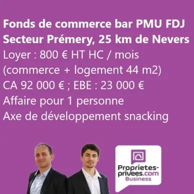 Vente - Bar - FDJ - PMU - Nièvre (58)-photo-5