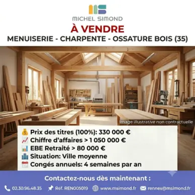Vente - Ameublement - Menuiserie - Ille-et-Vilaine (35)-photo-1
