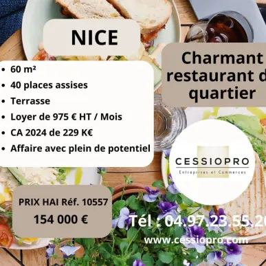 Vente - Restaurant - Nice (06000)-photo-2