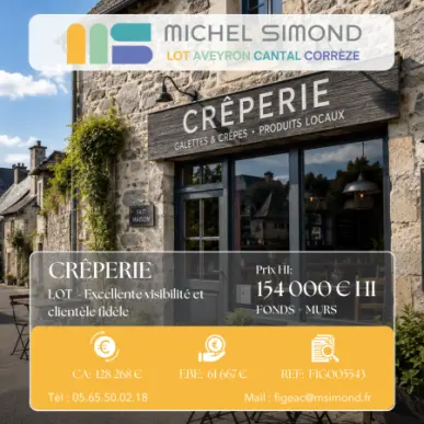 Vente - Restaurant - Crêperie - Cantal (15)-photo-2