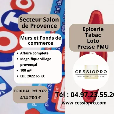 Vente - Tabac - Alimentation - Epicerie - Loto - PMU - Presse - Salon-de-Provence (13300)-photo-1