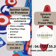 Vente - Tabac - Alimentation - Epicerie - Loto - PMU - Presse - Salon-de-Provence (13300)