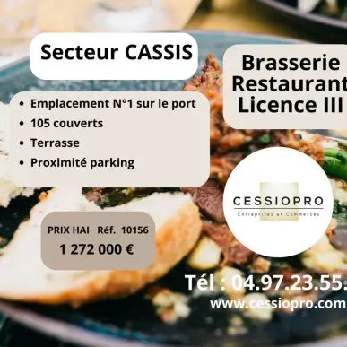 Vente - Brasserie - Restaurant - Cassis (13260)-photo-2