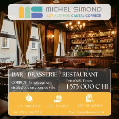 Vente - Bar - Brasserie - Restaurant - Corrèze (19)-photo-1