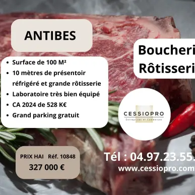 Vente - Boucherie - Rôtisserie - Antibes (06600)-photo-1