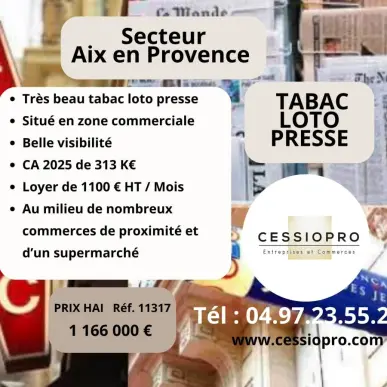 Vente - Tabac - Loto - Presse - Aix-en-Provence (13090)-photo-2