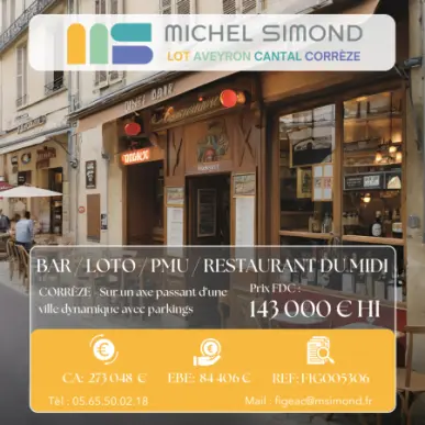 Vente - Bar - Restaurant - Loto - PMU - Corrèze (19)-photo-2