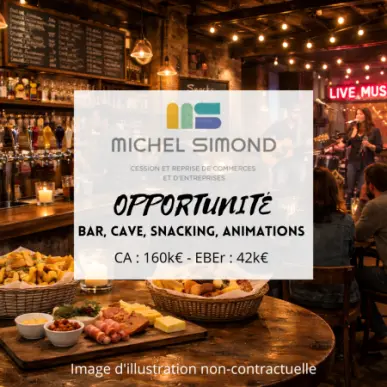 Vente - Bar - Restaurant - Cave à vins - Snack - Vins et spiritueux - Finistère (29)-photo-1