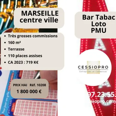 Vente - Bar - Tabac - Loto - PMU - Marseille 13ème (13013)-photo-1