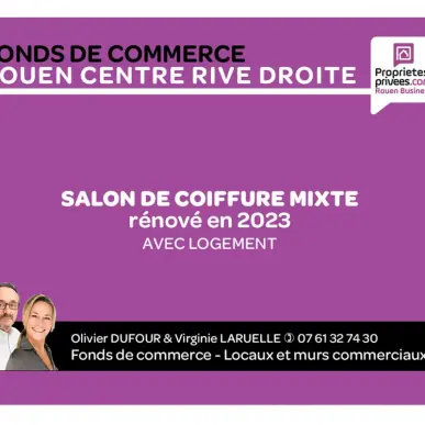 Vente - Salon de coiffure - Seine-Maritime (76)-photo-2