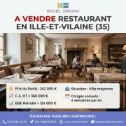 Vente - Restaurant - Ille-et-Vilaine (35)